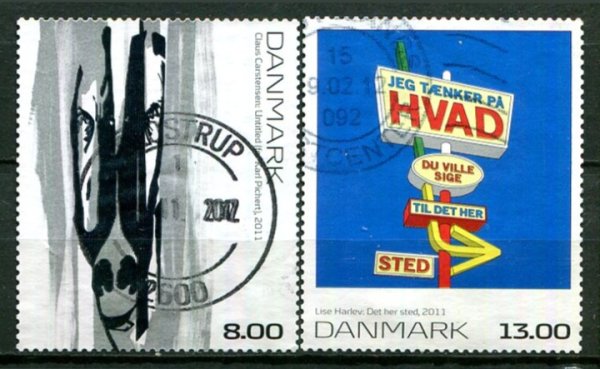 Danmark Afa 1650E - 51E Stemplet