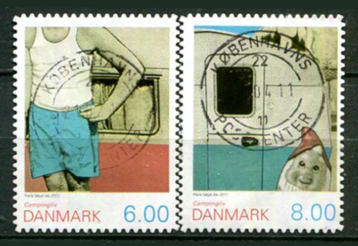 Danmark Afa 1652E - 53E Stemplet