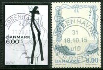 Danmark Afa 1671 - 72 Stemplet