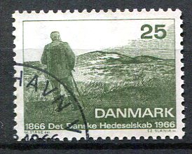 Danmark Afa 443F Stemplet