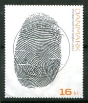 Danmark Afa 1720 Stemplet