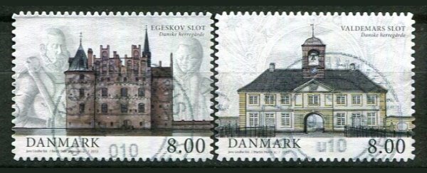 Danmark Afa 1738 - 39 Stemplet