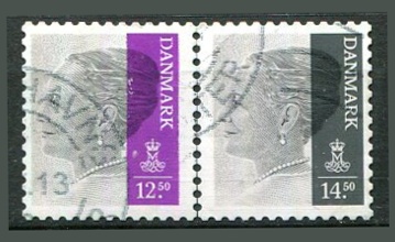 Danmark Afa 1724 - 25 Stemplet