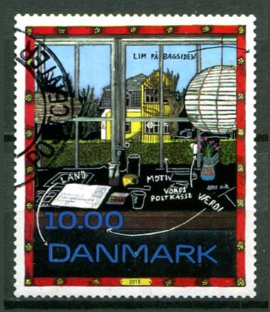 Danmark Afa 1833 Stemplet