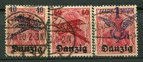 Danzig Afa 50 - 52 Stemplet