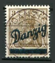 Danzig Afa 23 Stemplet