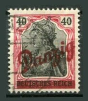 Danzig Afa 31 Stemplet