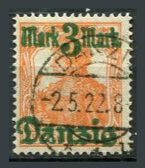 Danzig Afa 38 Stemplet