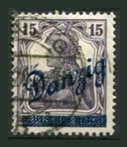 Danzig Afa 27 Stemplet