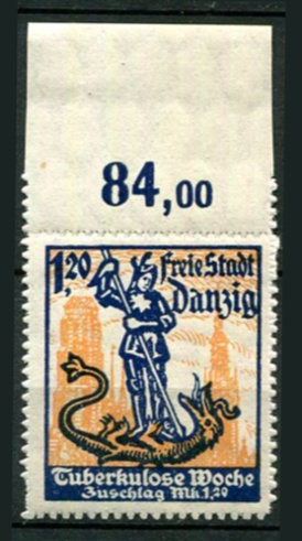 Danzig Afa 93 Postfrisk