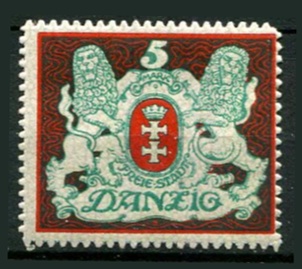 Danzig Afa 87 Postfrisk