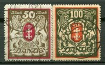 Danzig Afa 110 - 11 Stemplet