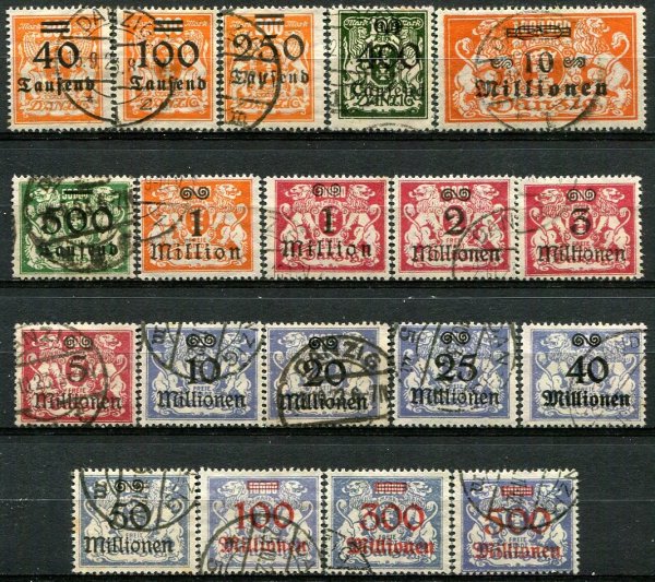 Danzig Afa 159 - 77 Stemplet