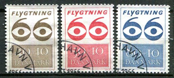 Danmark Afa 448F - 50F Stemplet