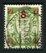 Danzig Afa 243 Stemplet