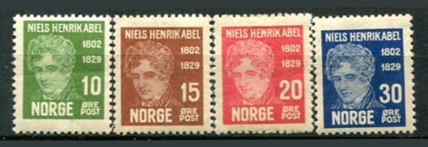 Norge Afa 148 - 51 Ustemplet