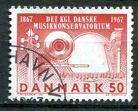 Danmark Afa 452F Stemplet