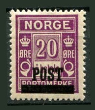Norge Afa 143 Ustemplet
