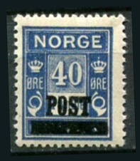 Norge Afa 144 Ustemplet