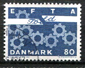 Danmark Afa 453 Stemplet