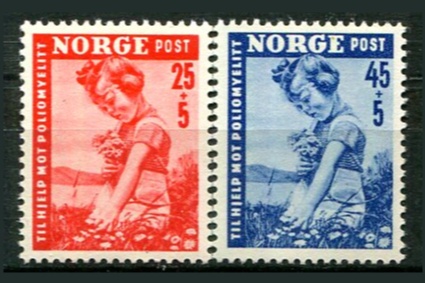 Norge Afa 365 - 66 Postfrisk