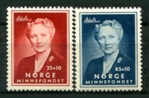Norge Afa 418 - 19 Postfrisk