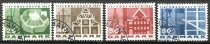 Danmark Afa 454F - 57F Stemplet