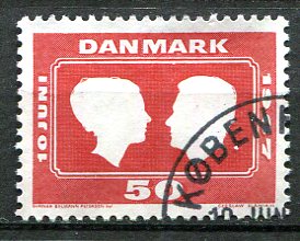 Danmark Afa 458F Stemplet