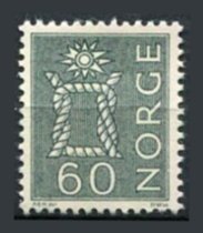Norge Afa 500 Postfrisk