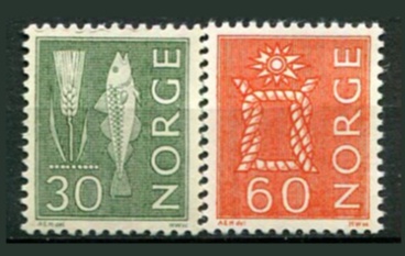 Norge Afa 537 - 38 Postfrisk