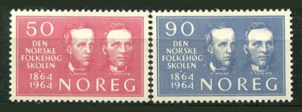 Norge Afa 535 - 36 Postfrisk