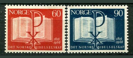 Norge Afa 554 - 55 Postfrisk