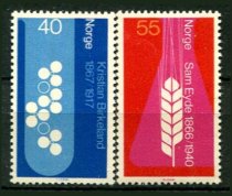 Norge Afa 562 - 63 Postfrisk