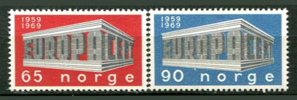 Norge Afa 596 - 97 Postfrisk