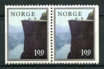 Norge Afa 740 Postfrisk Parstykke