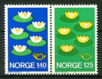Norge Afa 751 - 52 Postfrisk