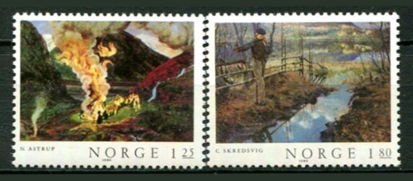 Norge Afa 831 - 32 Postfrisk