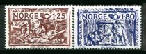 Norge Afa 829 - 30 Postfrisk