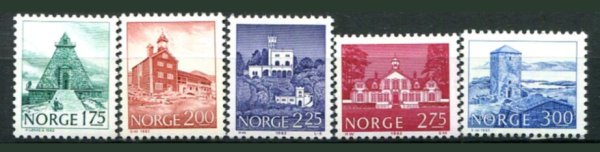 Norge Afa 863 - 67 Postfrisk