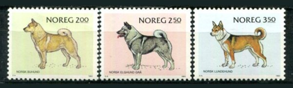 Norge Afa 886 - 88 Postfrisk
