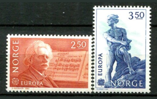 Norge Afa 893 - 94 Postfrisk