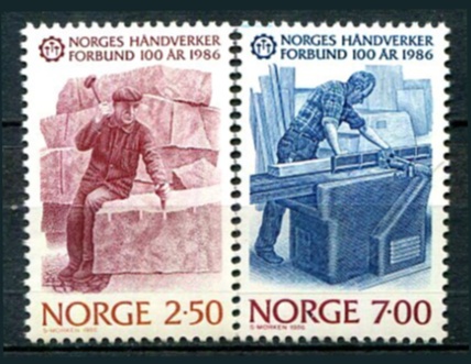Norge Afa 949 - 50 Postfrisk