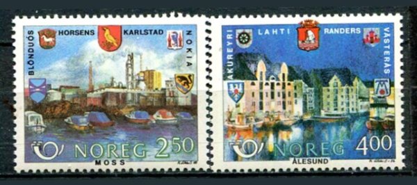 Norge Afa 953 - 54 Postfrisk