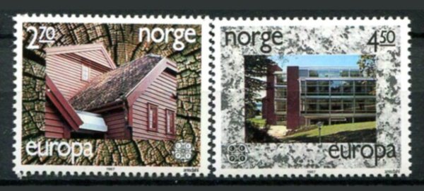 Norge Afa 967 - 68 Postfrisk