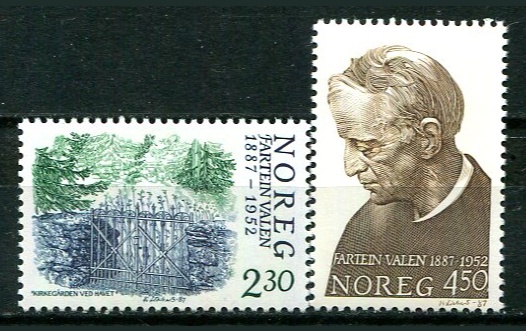 Norge Afa 975 - 76 Postfrisk