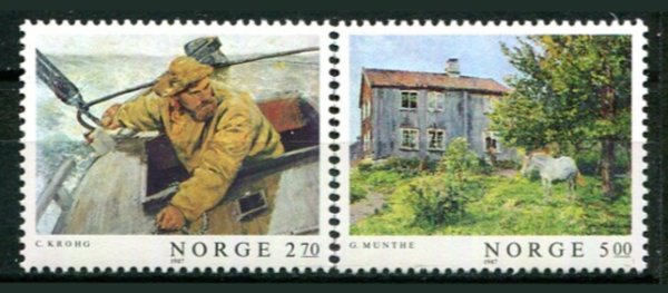 Norge Afa 978 - 79 Postfrisk