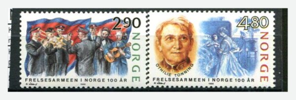 Norge Afa 987 - 88 Postfrisk