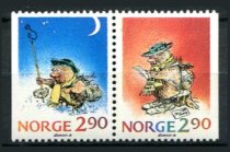 Norge Afa 1005 - 06 Postfrisk Parstykke