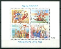 Norge Afa 1001 - 04 Postfrisk Miniark