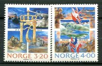 Norge Afa 1040 - 41 Postfrisk